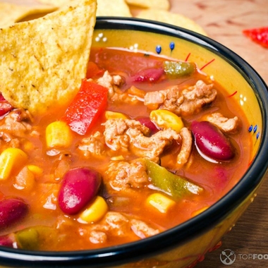 Mexican Taco Soup in a Slow Cooker