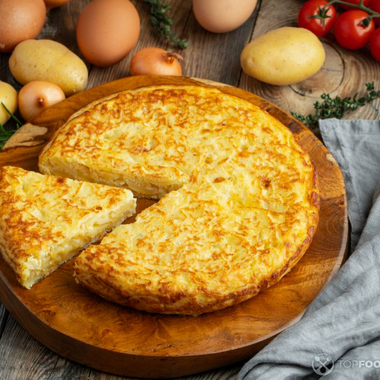 Quiche/Tortilla with Potatoes