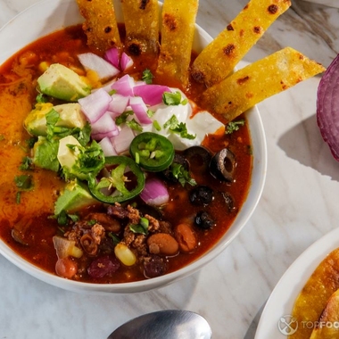 Quickly-Made Taco Soup
