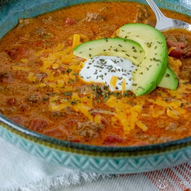 Hot and Spicy Taco Soup