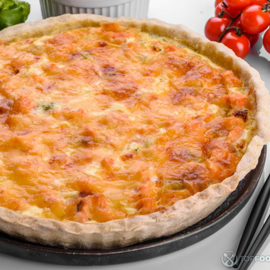 Tuna and Tomato Quiche