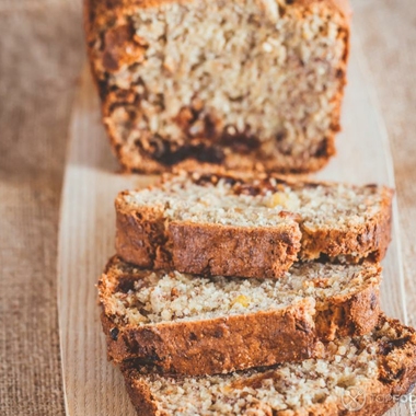 Banana Bread with Pear