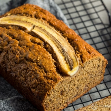 Banana Bread with Peanut Butter