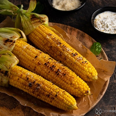 Christmas Corn on the Cob Marinated in Rum