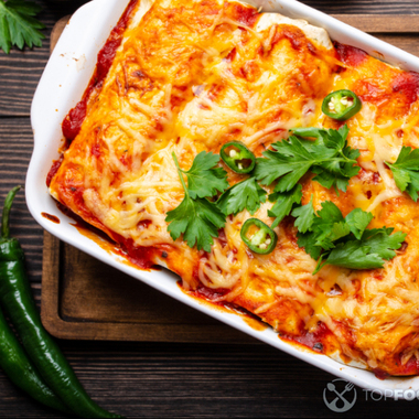 Mexican Enchilada with Ground Chicken