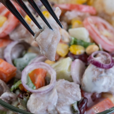 Turkey Salad with Yogurt Dressing