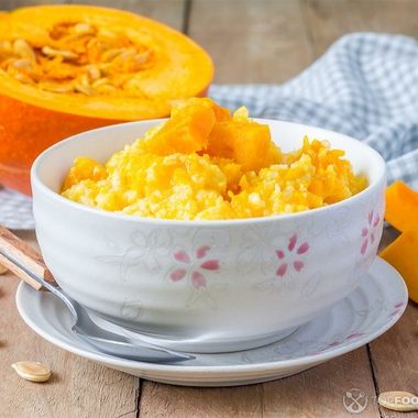 Rice Porridge with Pumpkin