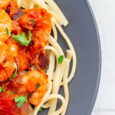 Pasta with Crawfish Meat