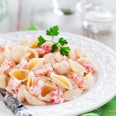 Pasta with Crawfish Cream