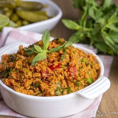 Bulgur Chicken Salad