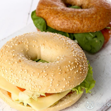 Vegetarian Bagel