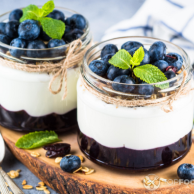 Blueberry Mousse