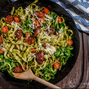 Pasta Salad with Sausages