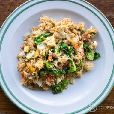 Rice with Broccoli and Parmesan