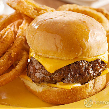 Mini Cheeseburger with Pork Patty