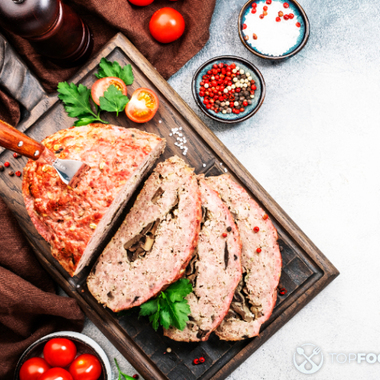 Meatloaf with Mushrooms