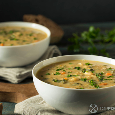 Turkey Soup with Beans