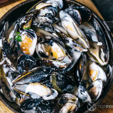 Mussels in Milk Cream