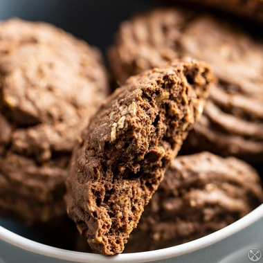 Chocolate peanut butter coconut no bake cookies