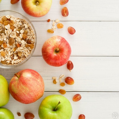 Muesli with fruits and nuts