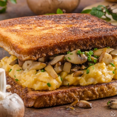 Salted egg French toast