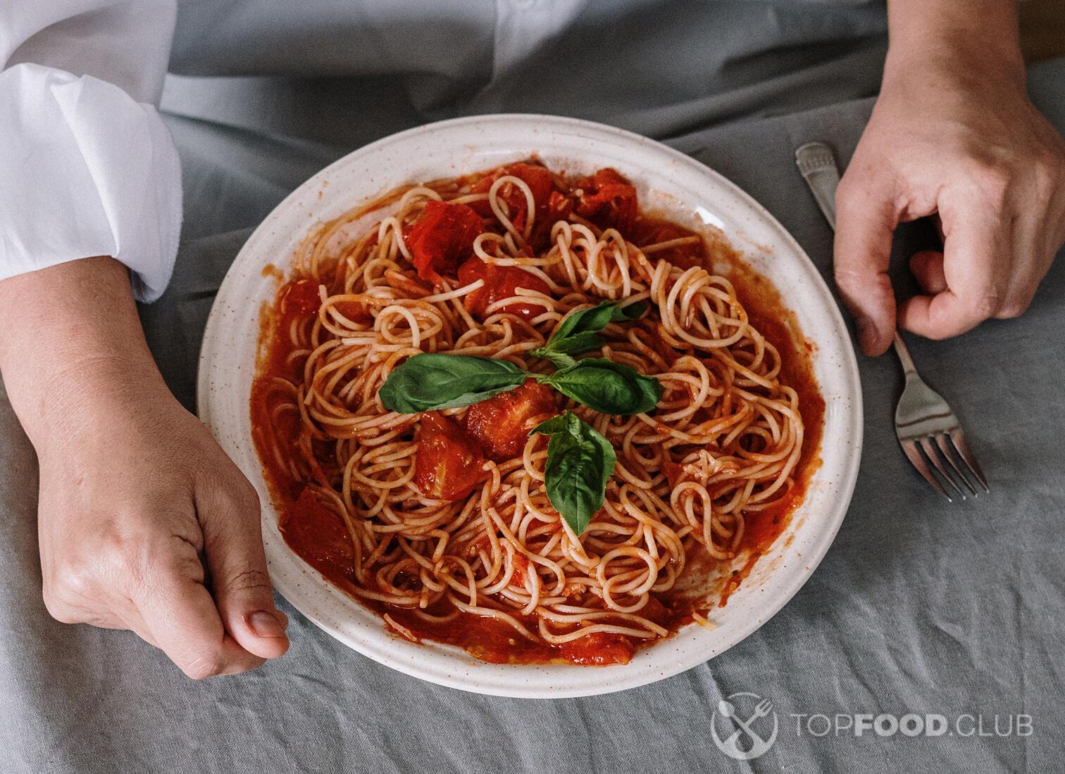 Tomato Butter Spaghetti