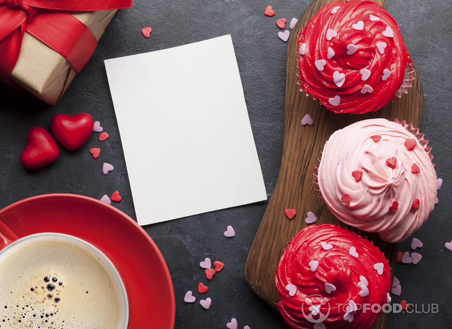 Valentine’s day cupcakes