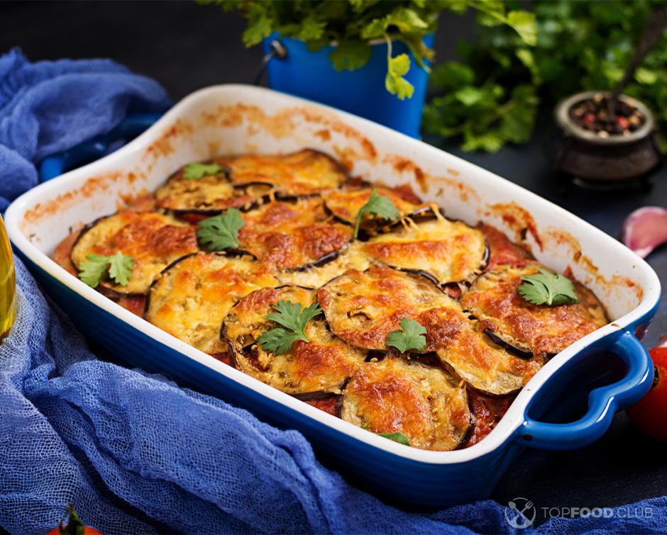 Casserole with Eggplants
