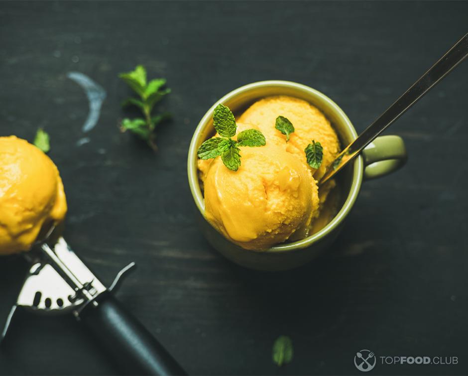 Mango Lime Sorbet