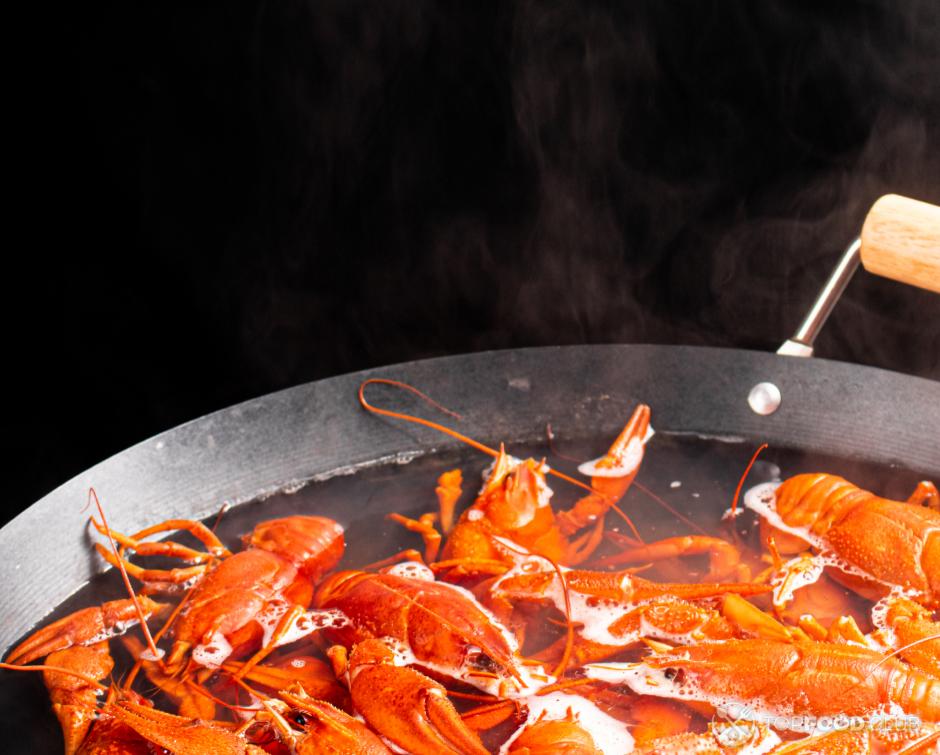 Crawfish in Watermelon Juice