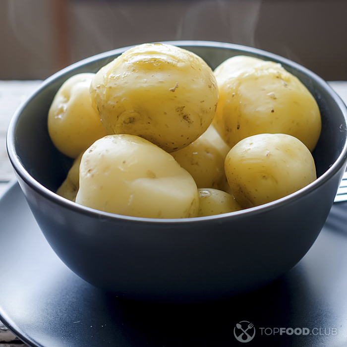 Картошка, жареная в кожуре