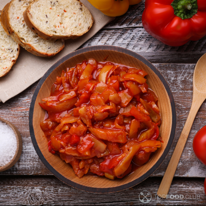 Лечо из болгарского перца и помидор на зиму