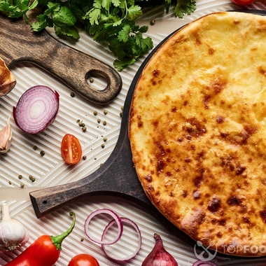 Пошаговый рецепт приготовления пирога с сыром