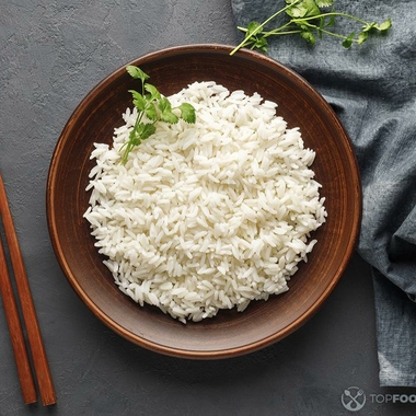 Вареный белый рис