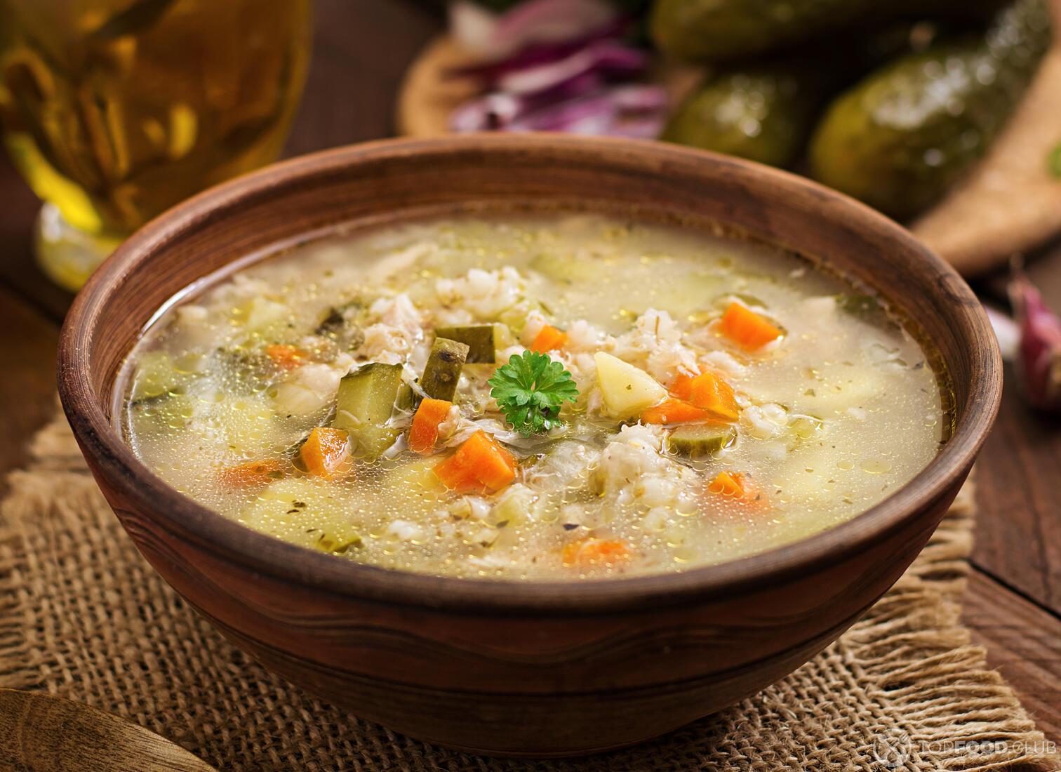 Суп из баранины с рисом и овощами