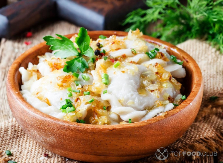 Вареники с фасолью