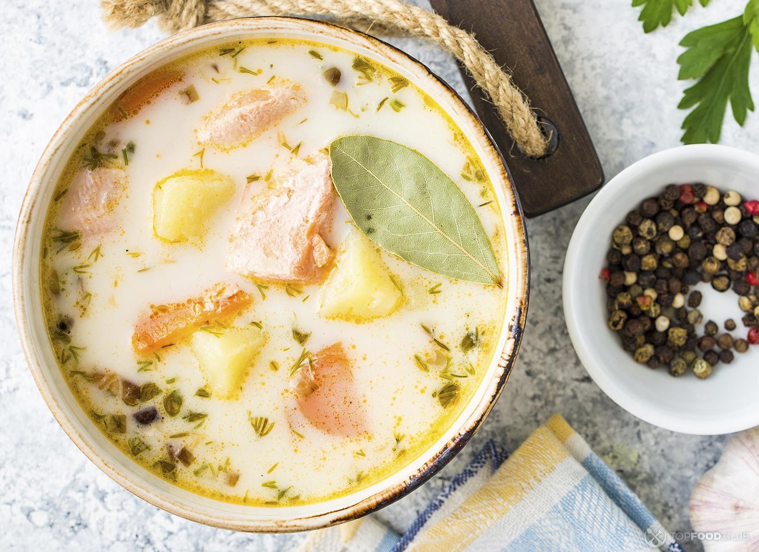 Финский рыбный суп «Лохикейто» со сливками – пошаговый рецепт приготовления с фото