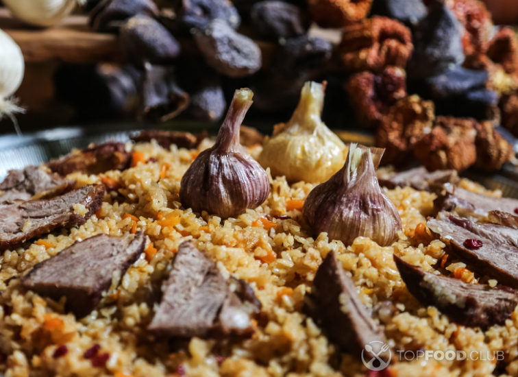 Узбекский плов с говядиной