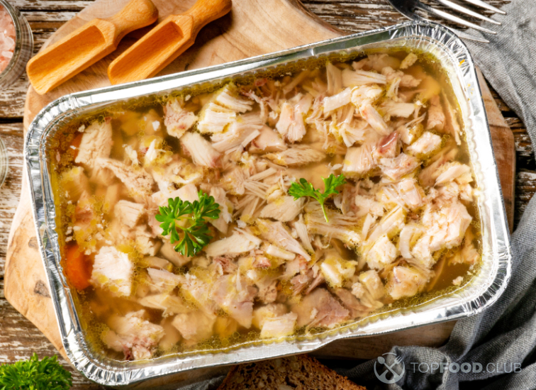 Холодец из курицы с желатином