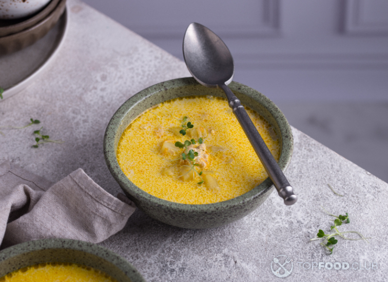 Сырный суп пюре с плавленным сыром простой рецепт пошаговый