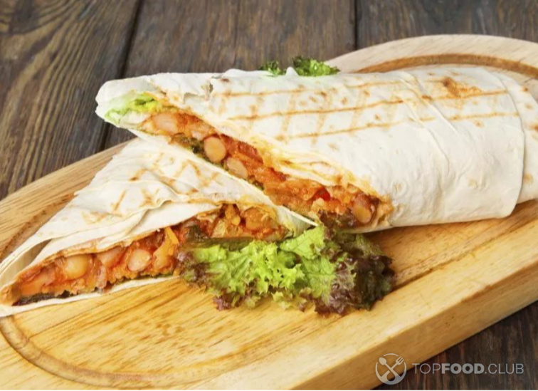 Шаурма с вешенками