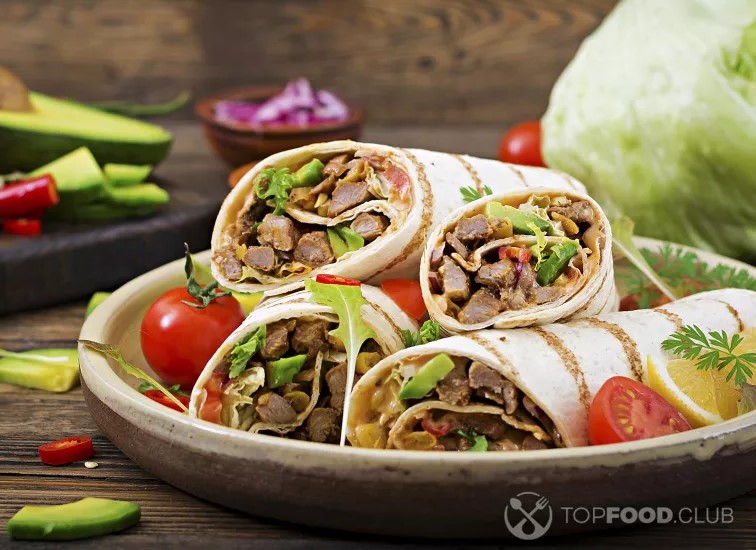 Сочная шаурма с телятиной