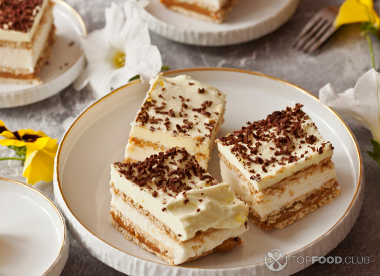 Торт из печенья без выпечки