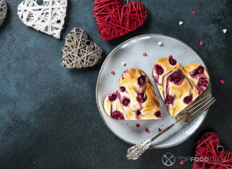 Чизкейк с вишней