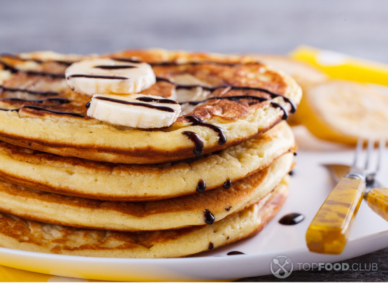 Овсяноблин с бананом