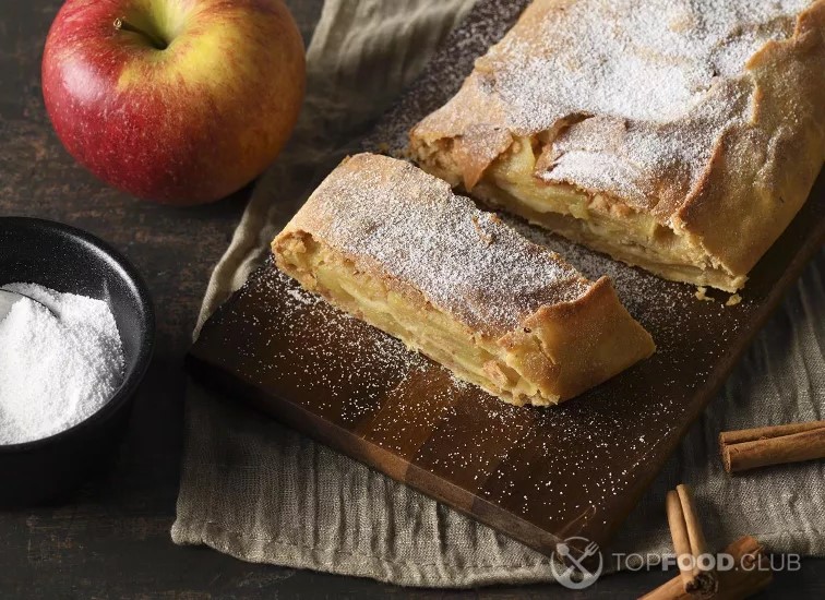 Яблочный штрудель к Пасхе