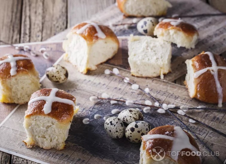 Крестовые булочки