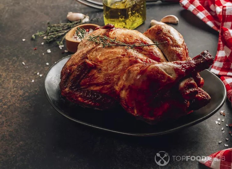 Курица с шалфеем