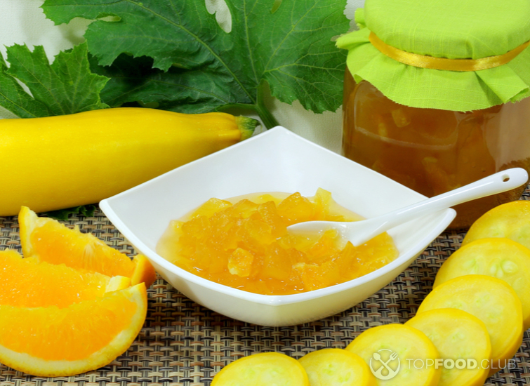 Варенье из кабачков с лимоном и апельсином