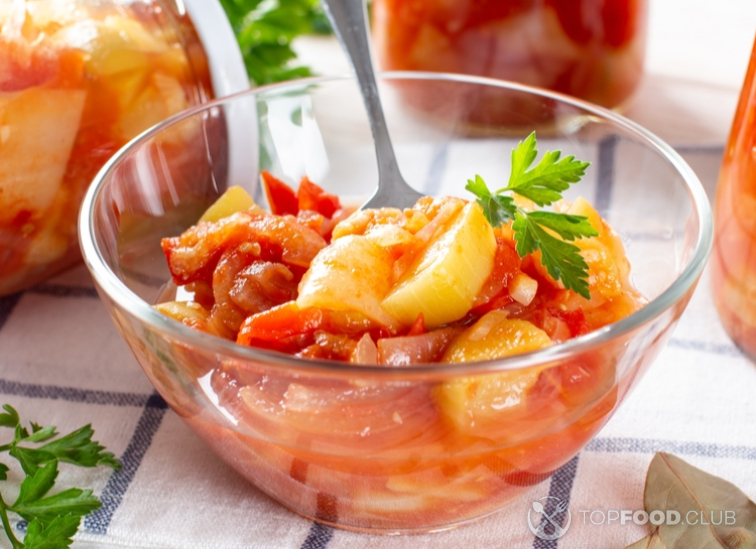 Салат из помидоров на зиму